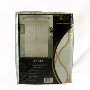 Glory Home One Panel 55"X 84" +18 Beige /Gold